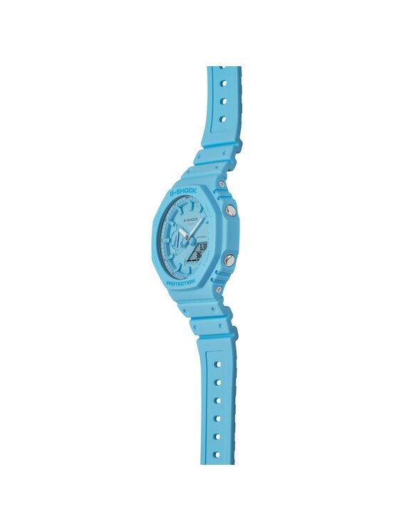 G-Shock Zegarek G-Shock GA-2100-2A2ER Niebieski