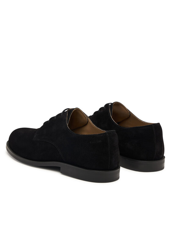 Calvin Klein Pusbačiai Calvin Klein Ess Rubber Derby HM0HM02269 Juoda
