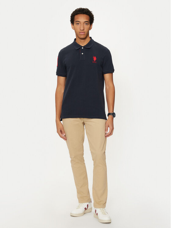 U.S. Polo Assn. U.S. Polo Assn. Polo MUP3313 Blu scuro Regular Fit