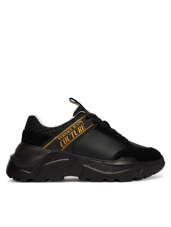 Versace Jeans Couture Снікерcи Versace Jeans Couture 80YA3SC2 Чорний
