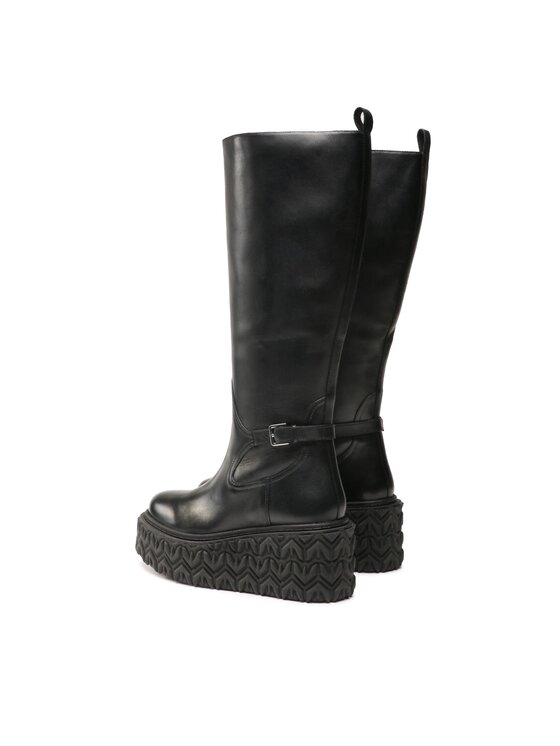 Patrizia Pepe Čižmy Patrizia Pepe 8Y0057/L078-K103 Čierna