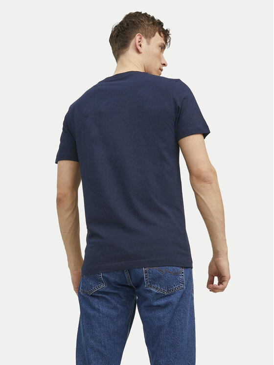 Jack & Jones Jack & Jones Camiseta Archie 12217167 Azul marino Regular Fit