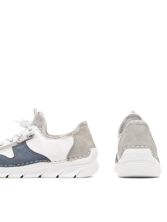 Rieker Sneakersy Rieker 55064-80 Biały