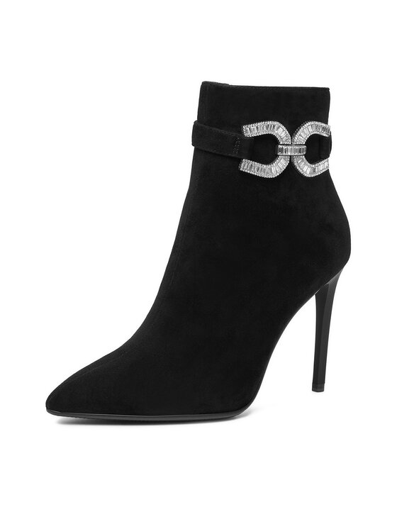 Eva Minge Členková obuv Eva Minge EO-ELENA-E327-20B-R019 Čierna