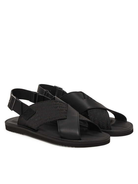 Emporio Armani Босоніжки Emporio Armani EM004323 AF25617 MC012 Чорний