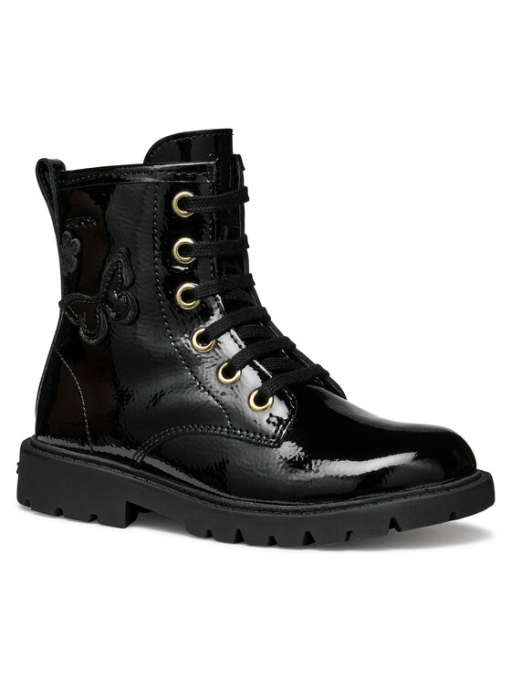 Geox Auliniai batai Geox J Shaylax Girl J56EXA 00067 C9999 S Juoda