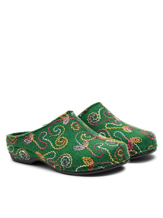 Berkemann Papuče Berkemann Donata 01028 Zelená