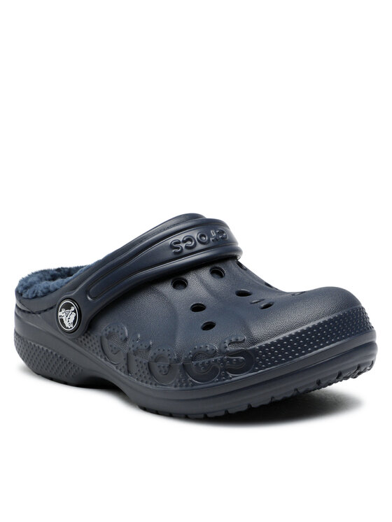 Crocs Шльопанці Crocs Baya Lined Clog K 207500-463 Cиній