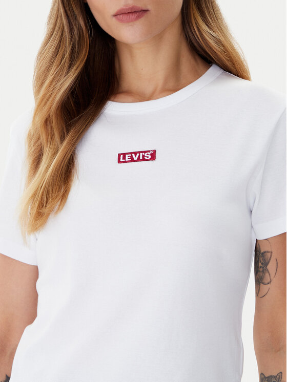 Levi's® Levi's® Camiseta Rickie 001Z9-0007 Blanco Slim Fit