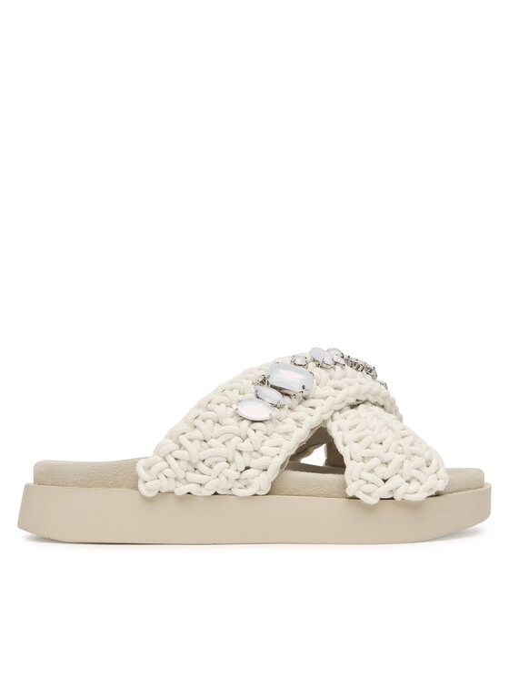 Inuikii Шльопанці Inuikii Woven Stones 1004.003.0073 Білий