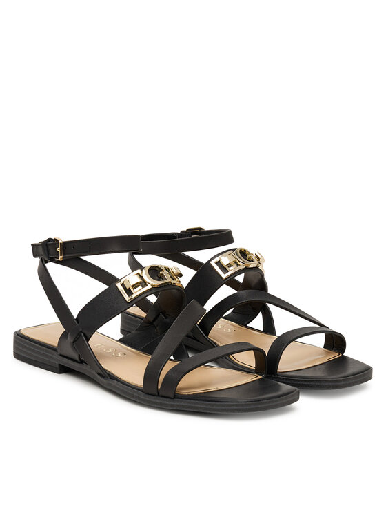 Guess Босоніжки Guess FLJRUL LEA03 Чорний