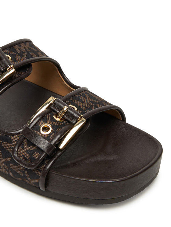 MICHAEL Michael Kors Шльопанці MICHAEL Michael Kors Byers  40T5BYFS1D Коричневий