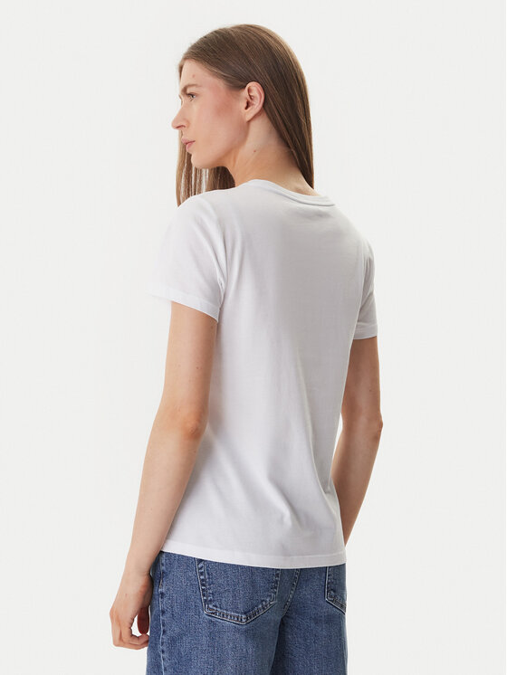 DKNY DKNY Camiseta DJ6T1748 Blanco Regular Fit