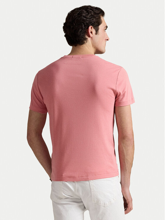 Polo Ralph Lauren Polo Ralph Lauren Póló 710740727096 Rózsaszín Custom Slim Fit