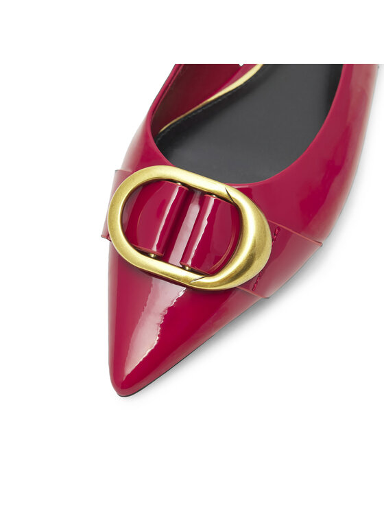 Nine West Baleriny Nine West WFA2551-1 Bordowy