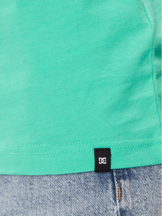 DC Shoes DC Shoes Футболка Chain Gang Tss ADYZT05348 Зелений Regular Fit