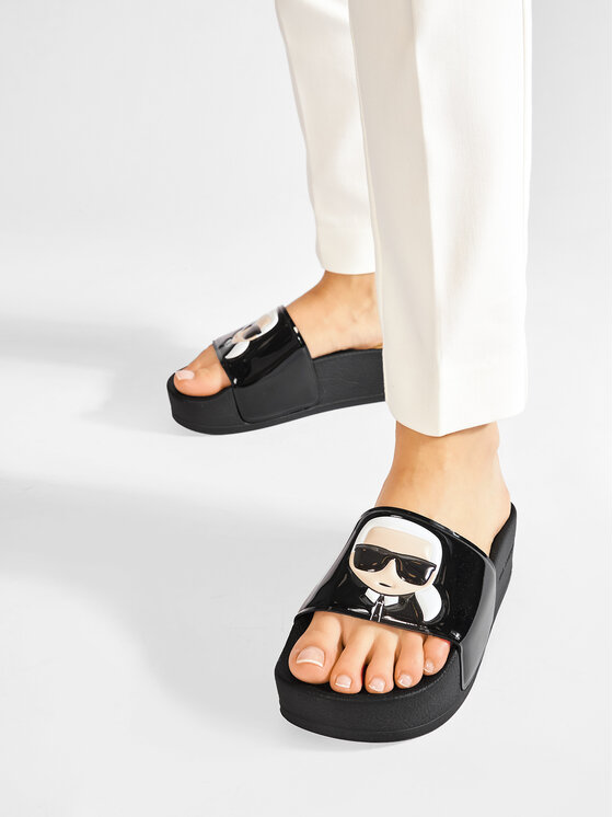 KARL LAGERFELD Ciabatte KARL LAGERFELD KL80806 Nero