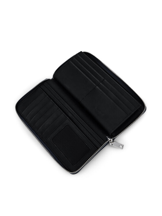 Desigual Peňaženka Desigual 24WAYP04 Tmavomodrá