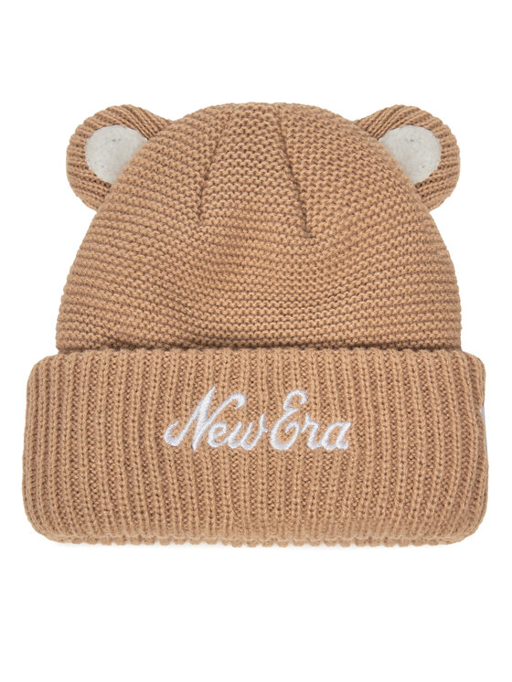 New Era Berretto New Era Teddy Bear Ears Cuff Knit Beanie 60580864 Marrone