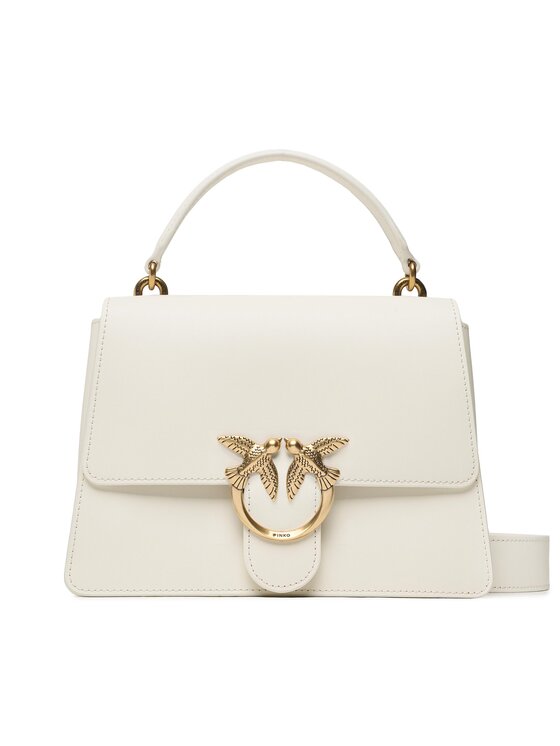 PINKO Borsetta Pinko Love One Top Handle Classic Light PE 23 PLTT 100066 A0F1 Bianco