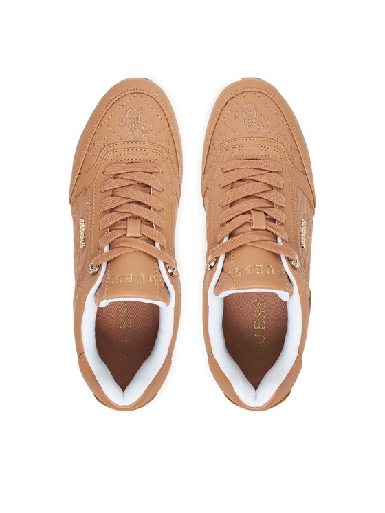 Guess Sneakersy Guess FLTCM9 FAL12 Béžová