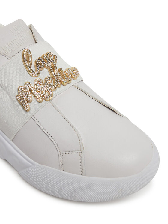 LOVE MOSCHINO Снікерcи LOVE MOSCHINO JA15064G1MIA610A Білий
