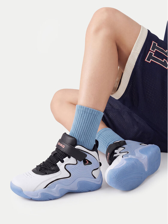SHAQ Buty do koszykówki SHAQ EO-DEVASTATOR 3.0 AQ95078Y-WLZ Niebieski jasny