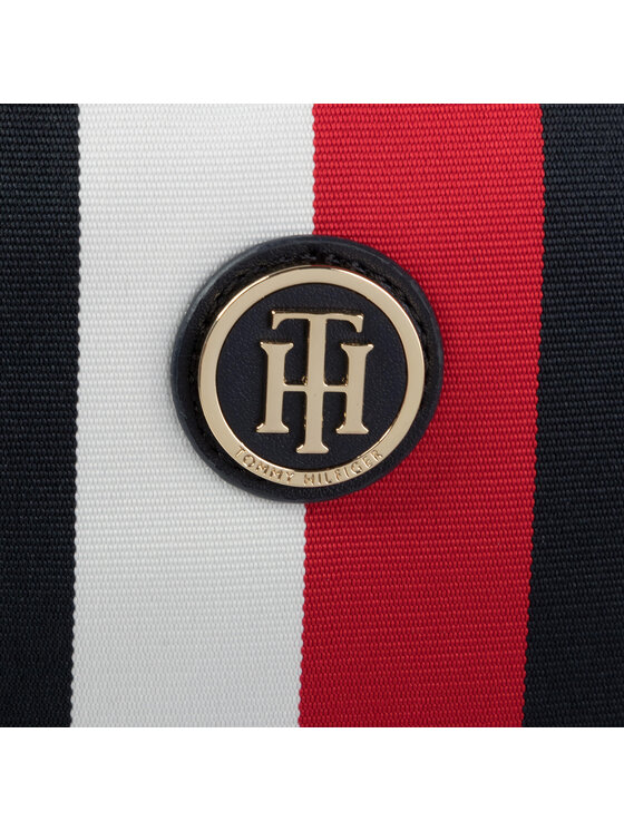 Tommy Hilfiger Дамска чанта Tommy Hilfiger Poppy Tote Corp AW0AW07390 Тъмносин
