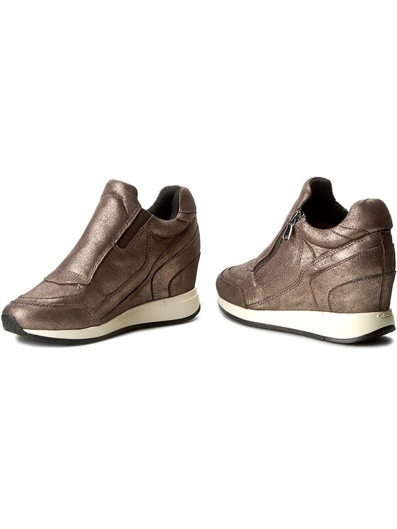 Geox Sneakersy Geox D Nydame A D620QA 000MA C6024 Hnědá
