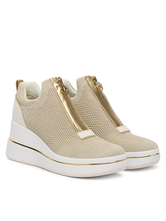 MICHAEL Michael Kors Sneakersy MICHAEL Michael Kors Emmy 43R6EMFP4D Beżowy