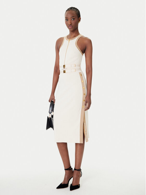 Elisabetta Franchi Elisabetta Franchi Top TK-71S-61E2-V270 Beis Regular Fit