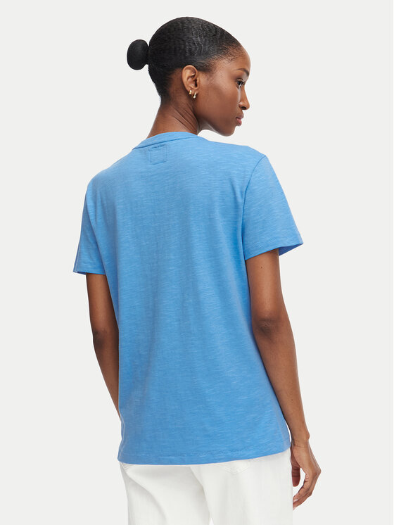 Beverly Hills Polo Club Beverly Hills Polo Club Camiseta P-SS26W-TS6510 Azul claro Regular Fit