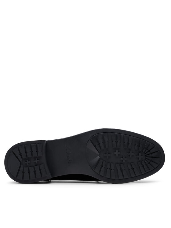 Clarks Лофери Clarks Havisham Edge 26178704 Чорний