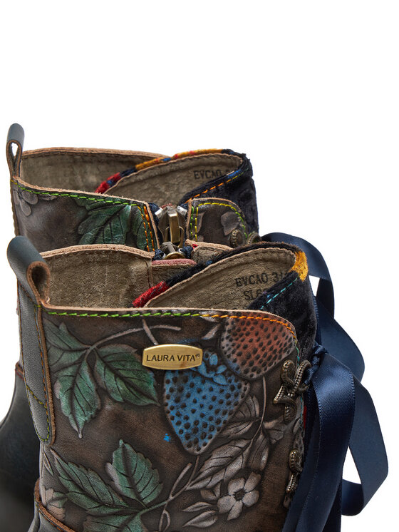 Laura Vita Členková obuv Laura Vita Evcao 311 Modrá