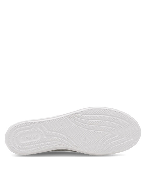 Rieker Sneakersy Rieker L9853-80 Biały