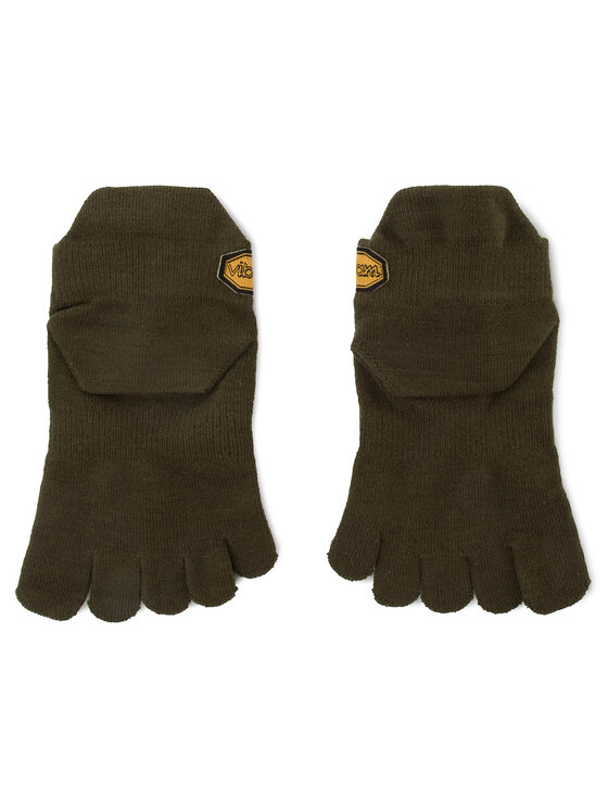 Vibram Fivefingers Krátke ponožky Vibram Fivefingers Athletic No Show S18N01 Zelená