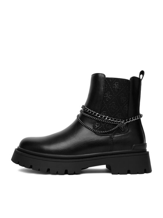 Guess Боти Guess EO-CS6795-03 Черен