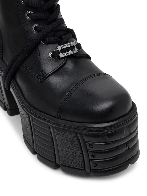 NEW ROCK Черевики NEW ROCK M-TM001-C4 Чорний