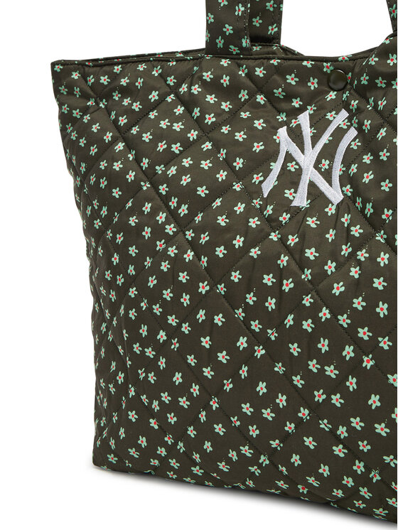 New Era Geantă New Era New York Yankees MLB Quilted Tote 60595121 Verde