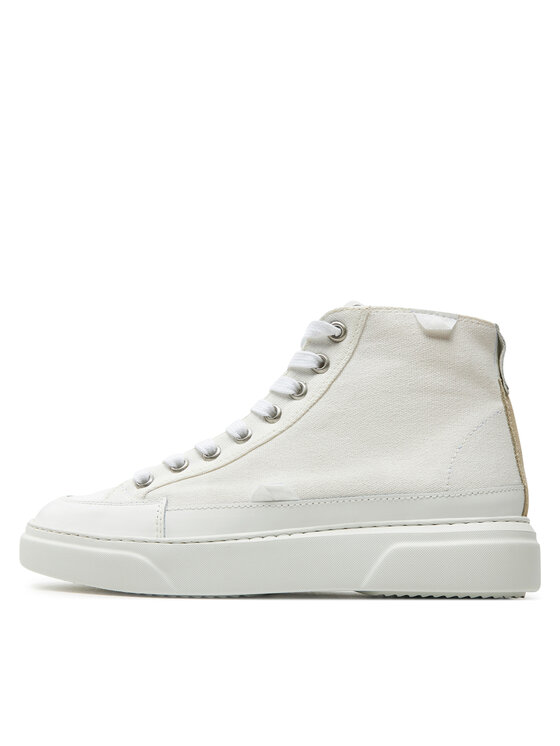 Inuikii Снікерcи Inuikii Canvas Lex High 50103-991 Білий