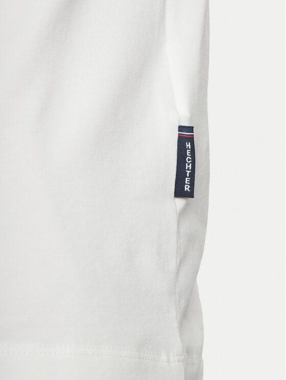 Hechter Paris Hechter Paris T-shirt 75018 151917 Bijela Regular Fit