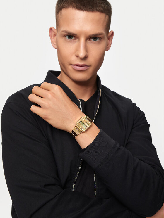 Casio Ročna ura Casio Vintage A100WEG-9AEF Zlata