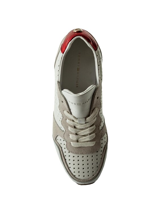 Tommy Hilfiger Sneakers Tommy Hilfiger Tommy Fashion Premium Sneaker FW0FW02342 Bianco