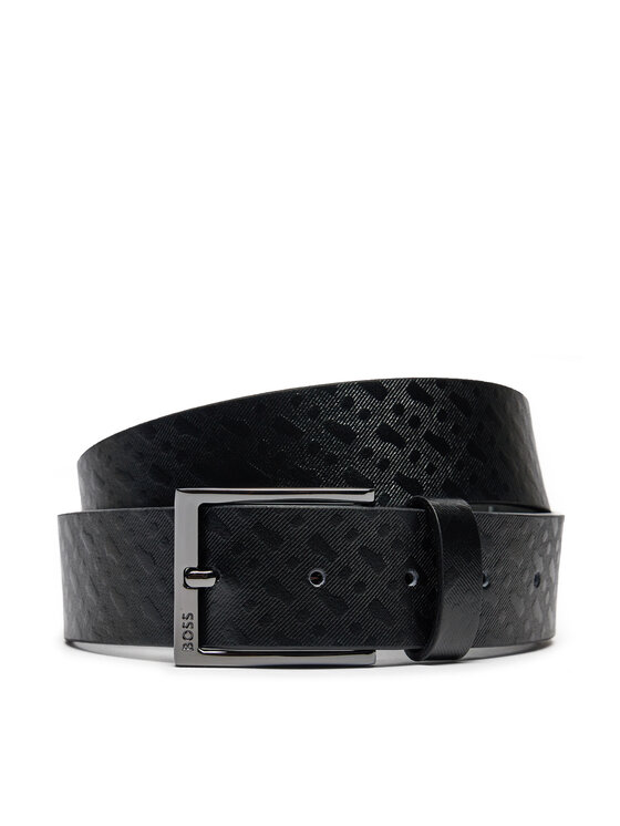 BOSS Pánsky opasok Boss Barn 50524047 Čierna