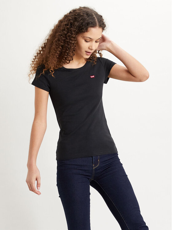 Levi's® Levi's® Set t-shirt majica﻿ The Perfect 74856-0006 Crna Regular Fit