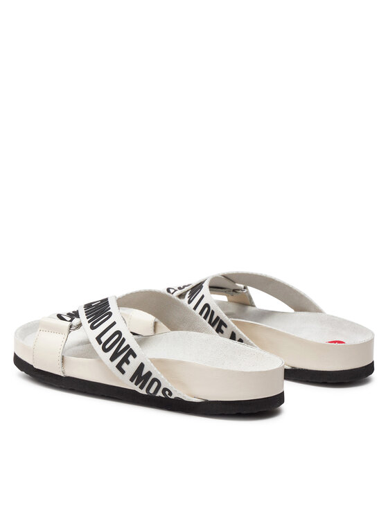LOVE MOSCHINO Шльопанці LOVE MOSCHINO JA28263G0IIX110A Écru