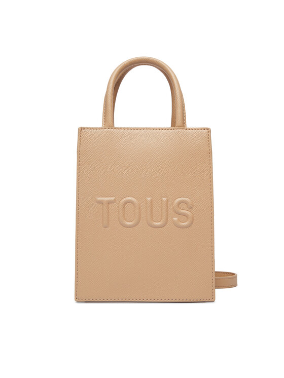 TOUS Ročna torba TOUS MINI BOLSO POP TOUS BRENDA 2002105943 Bež