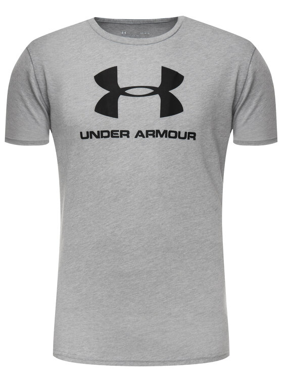 Under Armour Under Armour Majica Ua Sportstyle Logo 1329590 Siva Regular Fit