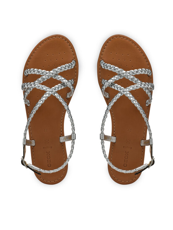 Geox Sandále Geox D Sozy S D55LXD 000KY C1007 Strieborná