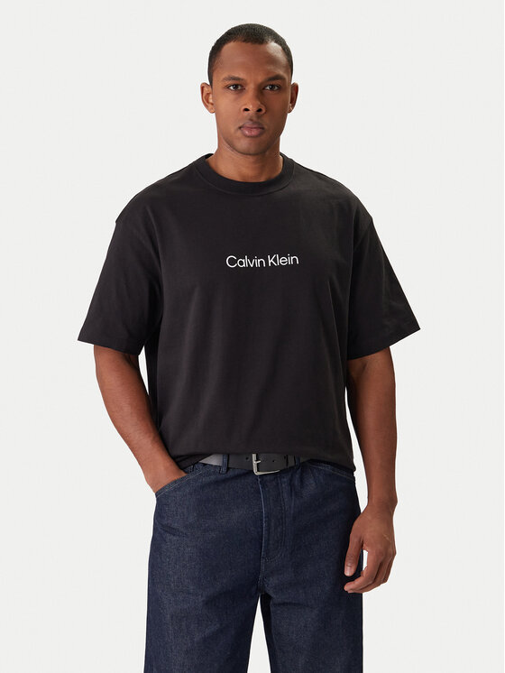Calvin Klein Calvin Klein Camiseta LV040HM228 Negro Relaxed Fit